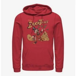 Best deal 💯 Disney Ducktales Scrooge Throwing Dollars Hoodie 🧨