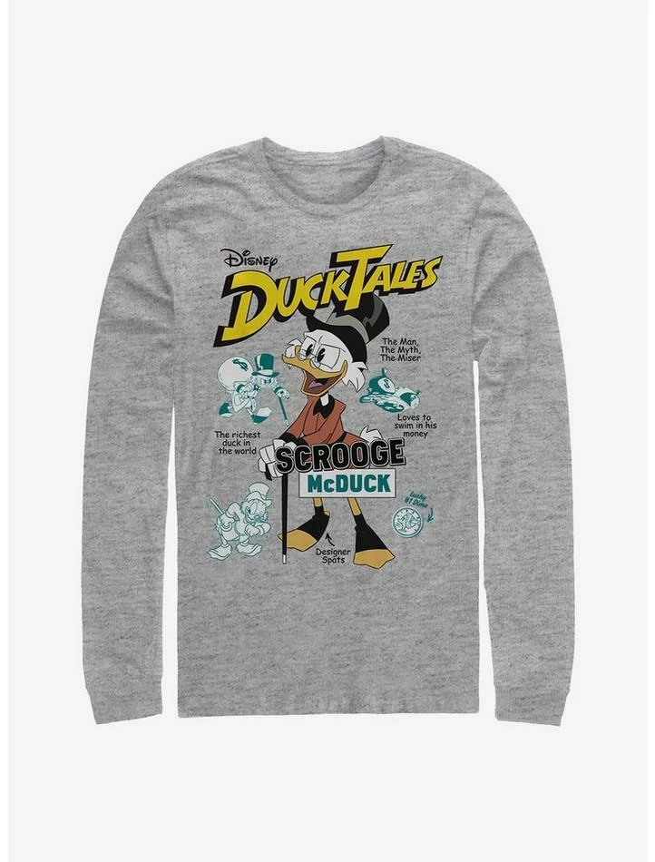 Best Pirce ⭐ Disney Ducktales Richest Duck Long-Sleeve T-Shirt ✨ 1 Best Pirce ⭐ Disney Ducktales Richest Duck Long-Sleeve T-Shirt ✨