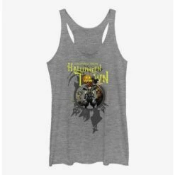 Buy 😉 Disney Kingdom Hearts Greetings Halloween Town Girls Tank 💯