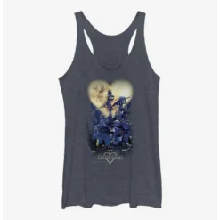Discount 🛒 Disney Kingdom Hearts Poster Logo Girls Tank Htr ✨