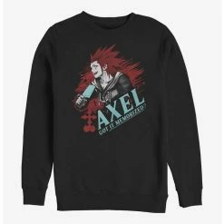 Promo 🧨 Disney Kingdom Hearts Axel Crew Sweatshirt 🧨