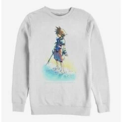Brand new 😉 Disney Kingdom Hearts Beach Sora Crew Sweatshirt ⌛