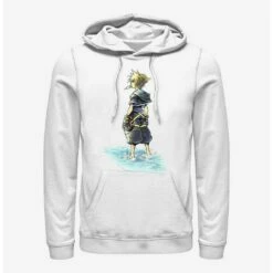 New 🔔 Disney Kingdom Hearts Feet Wet Hoodie 🎉
