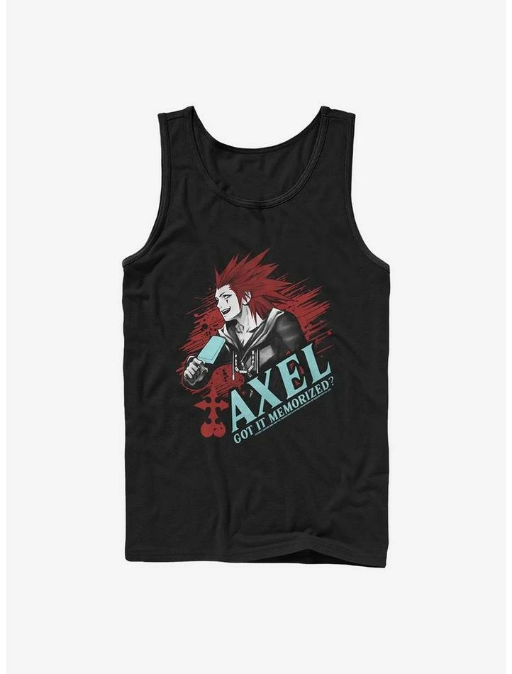 Best Sale ⭐ Disney Kingdom Hearts Axel Tank 🔔 1 Best Sale ⭐ Disney Kingdom Hearts Axel Tank 🔔