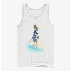 Budget 🤩 Disney Kingdom Hearts Beach Sora Tank 🛒
