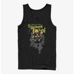 Discount 👍 Disney Kingdom Hearts Greetings Halloween Town Tank 🛒