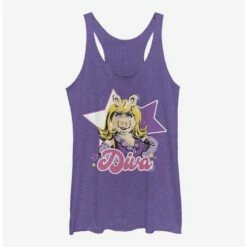Hot Sale 🔥 Disney The Muppets Diva Piggy Girls Tank ✔️