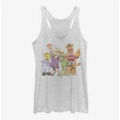 Best reviews of 😍 Disney The Muppets Muppet Gang 😉 Girls Tank Htr ✔️
