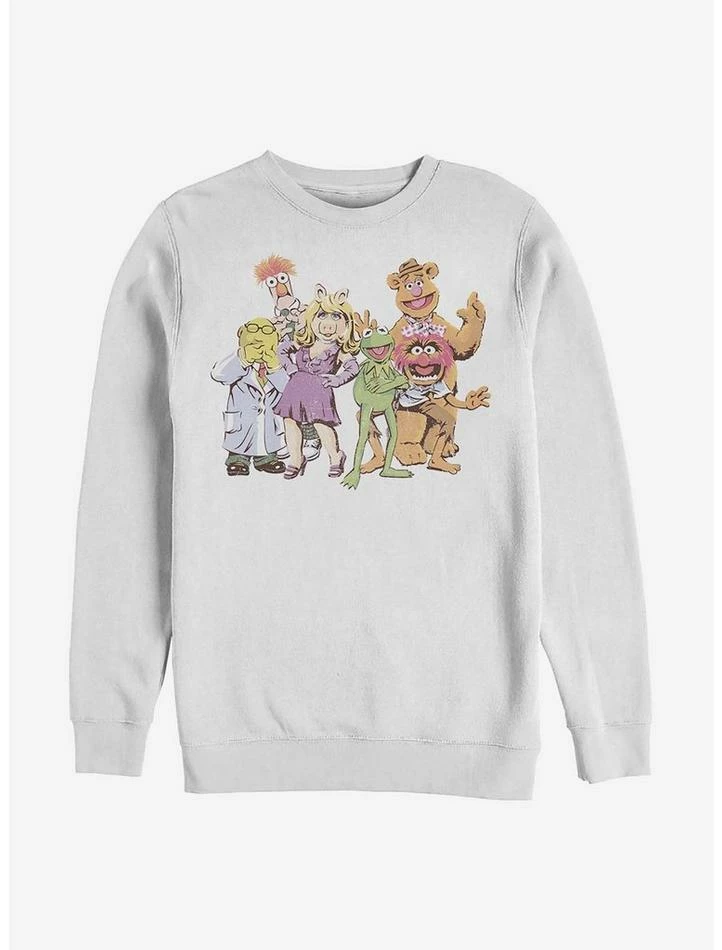 Top 10 👍 Disney The Muppets Muppet Gang Crew Sweatshirt 🌟 1 Top 10 👍 Disney The Muppets Muppet Gang Crew Sweatshirt 🌟