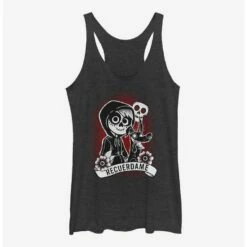 Cheapest ❤️ Disney Pixar Coco Recuerdame Tattoo 😀 Girls Tank 🌟