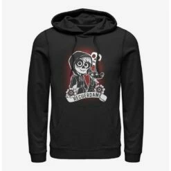 Cheapest 🔥 Disney Pixar Coco Recuerdame Tattoo Hoodie 😍
