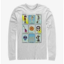 Flash Sale ✨ Disney Pixar Coco Card Art Long-Sleeve T-Shirt 😉