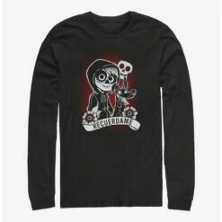 Buy ✨ Disney Pixar Coco Recuerdame Tattoo Long-Sleeve T-Shirt 👍