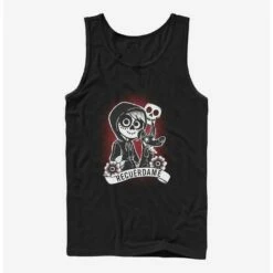 Outlet ✔️ Disney Pixar Coco Recuerdame Tattoo Tank 🎉