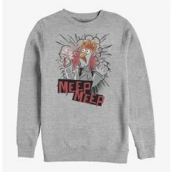 Flash Sale 🥰 Disney The Muppets Beaker Meep Crew Sweatshirt ❤️