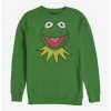 Buy 😀 Disney The Muppets Kermit Big Face Crew Sweatshirt ✔️