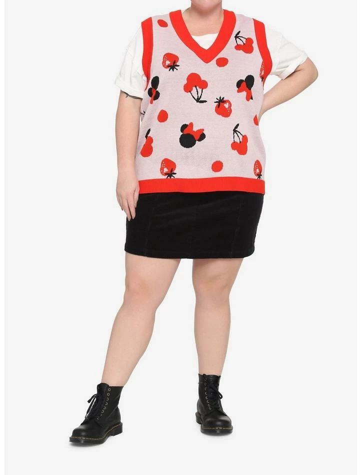 Wholesale β Her Universe Disney Minnie Mouse Fruit π Girls Sweater Vest Plus Size β 2 Wholesale β Her Universe Disney Minnie Mouse Fruit π Girls Sweater Vest Plus Size β - Image 2