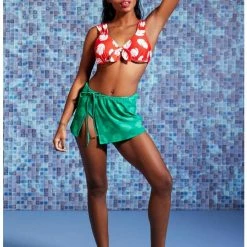 Hot Sale 🎉 Disney Lilo & Stitch Leaf Sarong Cover-Up ⭐