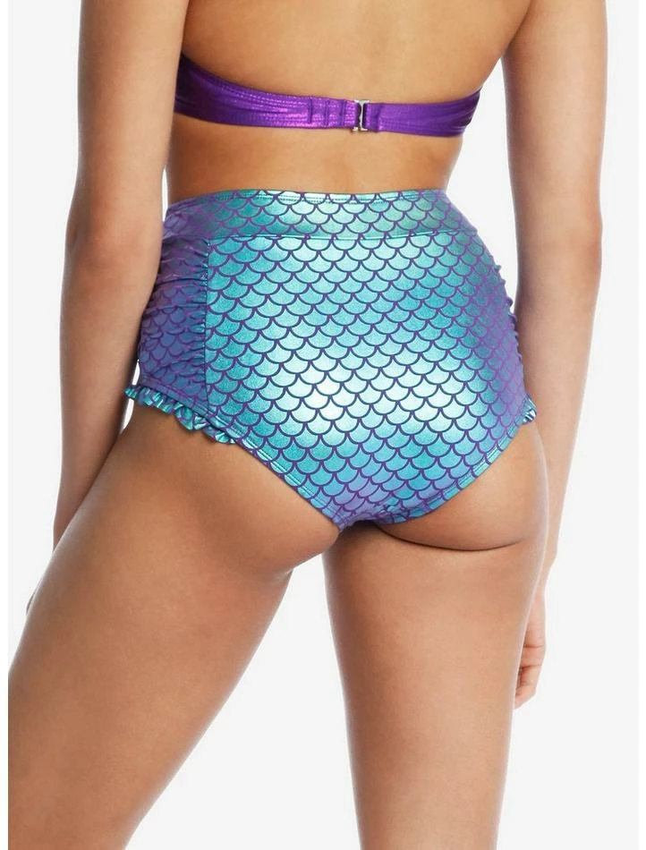 Best Sale π― Disney The Little Mermaid Scale High-Waisted Swim Bottoms π 3 Best Sale π― Disney The Little Mermaid Scale High-Waisted Swim Bottoms π - Image 3