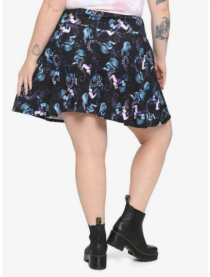 Hot Sale ⭐ Disney Villains Ursula Lace-Up Skirt Plus Size ⌛ 2 Hot Sale ⭐ Disney Villains Ursula Lace-Up Skirt Plus Size ⌛ - Image 2
