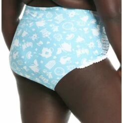 Discount 🛒 Disney Alice In Wonderland Icons High-Waisted Swim Bottoms Plus Size ❤️ -Dressup Outfits Shop 16498375 av2