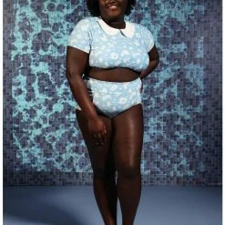 Discount π Disney Alice In Wonderland Icons High-Waisted Swim Bottoms Plus Size β€οΈ