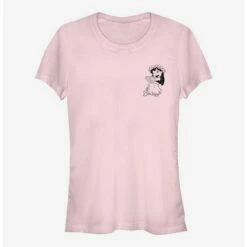 Discount 🥰 Disney Lilo & Stitch Vintage Lined Lilo Girls T-Shirt 🛒