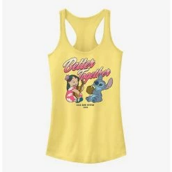Cheapest 🥰 Disney Lilo & Stitch Better Together 🧨 Girls Tank ❤️