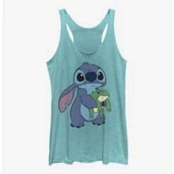 Coupon ✨ Disney Lilo & Stitch Froggie 👏 Girls Tank 🎉