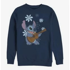 Best Sale 🎉 Disney Lilo & Stitch Flowers Crew Sweatshirt ⭐