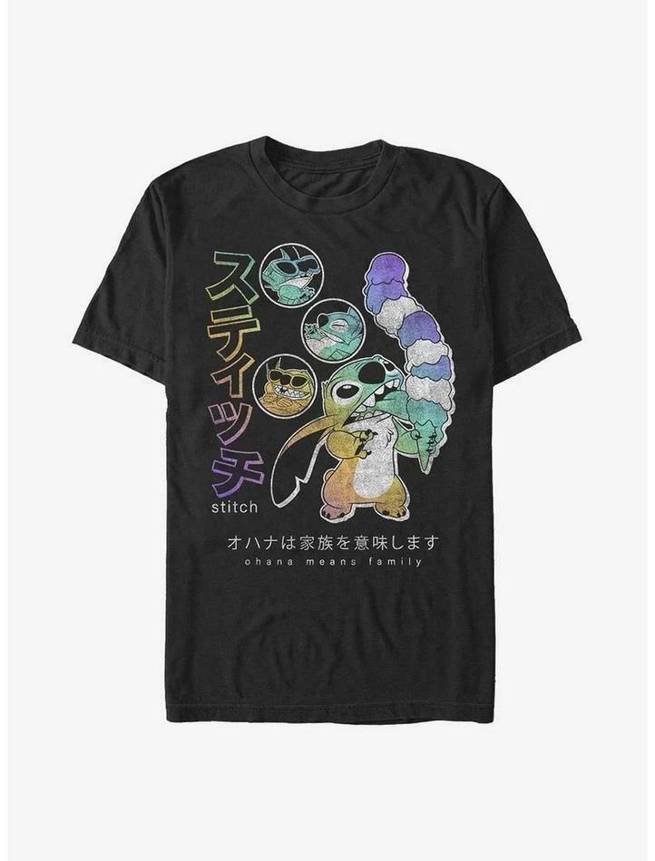 Top 10 🌟 Disney Lilo & Stitch Japanese Stitch T-Shirt ❤️ 2 Top 10 🌟 Disney Lilo & Stitch Japanese Stitch T-Shirt ❤️ - Image 2
