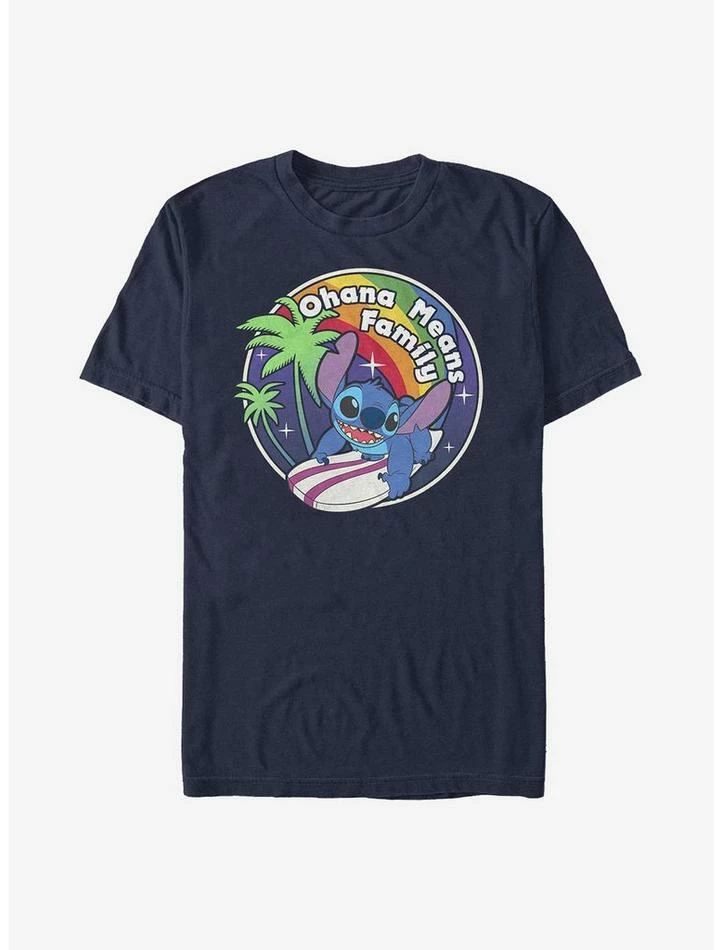 Hot Sale ๐งจ Disney Lilo & Stitch Rainbow Ohana Means Family T-Shirt ๐ฅฐ 3 Hot Sale ๐งจ Disney Lilo & Stitch Rainbow Ohana Means Family T-Shirt ๐ฅฐ - Image 3