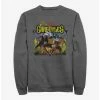 Cheap 😀 Disney Gargoyles Retro Rock Crew Sweatshirt ⌛