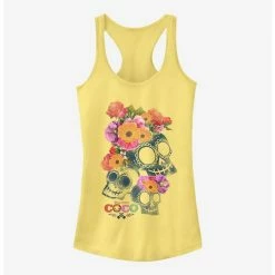 Brand new 😀 Disney Pixar Coco Calaveras Girls Tank 🧨