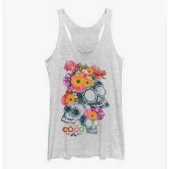 Best Pirce 😀 Disney Pixar Coco Calaveras Girls Tank 👍