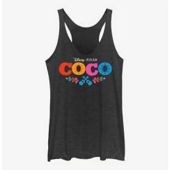 Wholesale ⭐ Disney Pixar Coco Logo Girls Tank ❤️