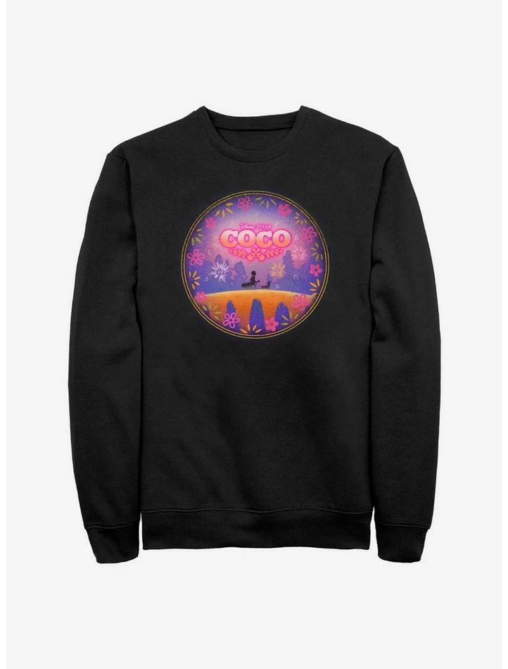 New ๐งจ Disney Pixar Coco Bridge Crew Sweatshirt โญ 1 New ๐งจ Disney Pixar Coco Bridge Crew Sweatshirt โญ