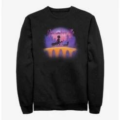 Outlet 💯 Disney Pixar Coco Bridge Air Brush Crew Sweatshirt 🎉