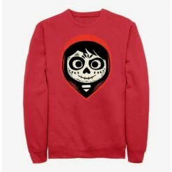 Hot Sale 👏 Disney Pixar Coco Dia De Los Muertos Crew Sweatshirt 🎁