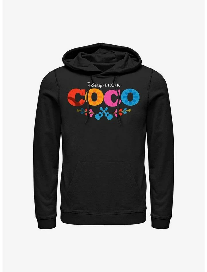 Top 10 ⭐ Disney Pixar Coco Logo Hoodie 🌟 1 Top 10 ⭐ Disney Pixar Coco Logo Hoodie 🌟