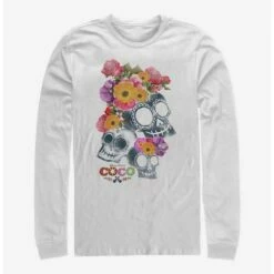 Deals ⭐ Disney Pixar Coco Calaveras Long-Sleeve T-Shirt 👏