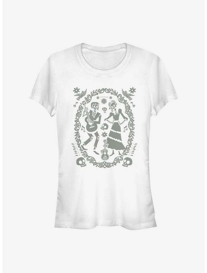 Buy 🥰 Disney Pixar Coco Paper Art Oval 👍 Girls T-Shirt ⭐ 1 Buy 🥰 Disney Pixar Coco Paper Art Oval 👍 Girls T-Shirt ⭐