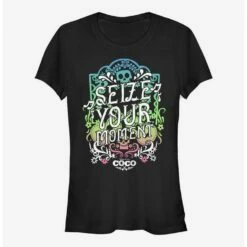 Brand new 😉 Disney Pixar Coco Seize Your Moment 🔥 Girls T-Shirt ⌛