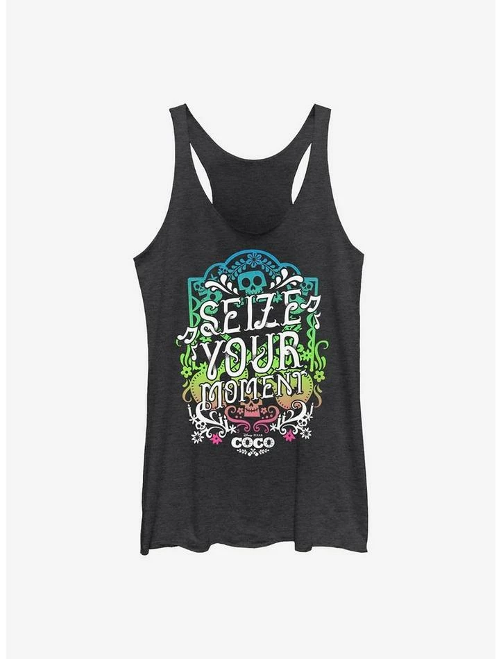 Budget ❤️ Disney Pixar Coco Seize Your Moment Girls Tank 🎉 1 Budget ❤️ Disney Pixar Coco Seize Your Moment Girls Tank 🎉