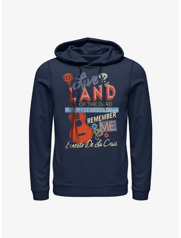 Brand new 🛒 Disney Pixar Coco Live In The Land Of The Dead Hoodie 🥰 1 Brand new 🛒 Disney Pixar Coco Live In The Land Of The Dead Hoodie 🥰