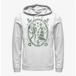 Best Pirce 🤩 Disney Pixar Coco Paper Art Oval Hoodie ⭐