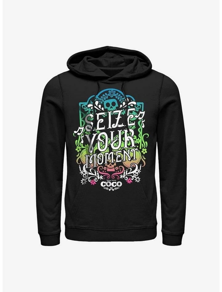 Best Pirce 🌟 Disney Pixar Coco Seize Your Moment Hoodie 👍 1 Best Pirce 🌟 Disney Pixar Coco Seize Your Moment Hoodie 👍