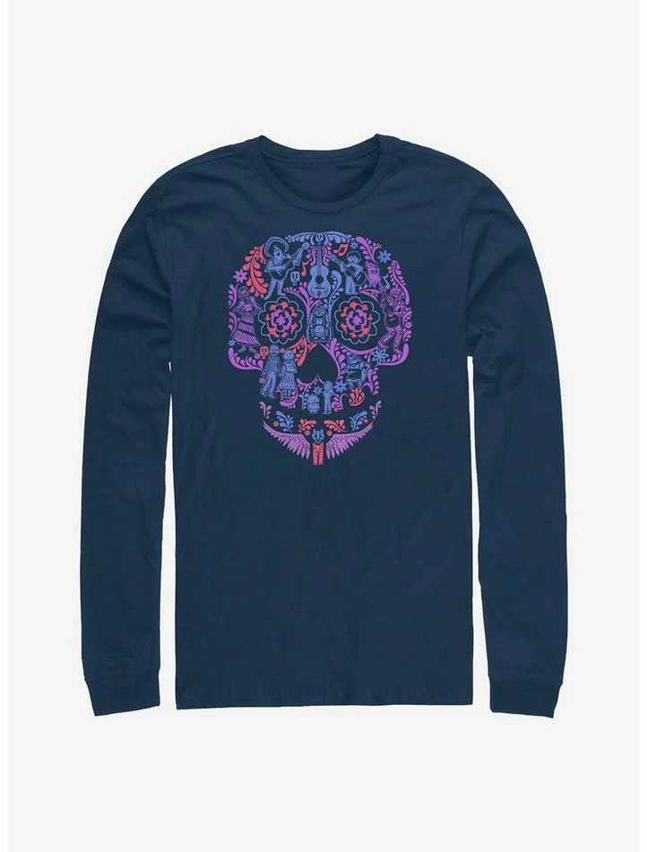 Cheap β€οΈ Disney Pixar Coco Skull Long-Sleeve T-Shirt π 1 Cheap β€οΈ Disney Pixar Coco Skull Long-Sleeve T-Shirt π