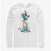 Hot Sale 😍 Disney Pixar Coco Watercolor Dante Long-Sleeve T-Shirt 🔥