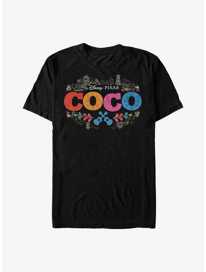 Cheap β Disney Pixar Coco Artistic Logo T-Shirt π₯° 1 Cheap β Disney Pixar Coco Artistic Logo T-Shirt π₯°
